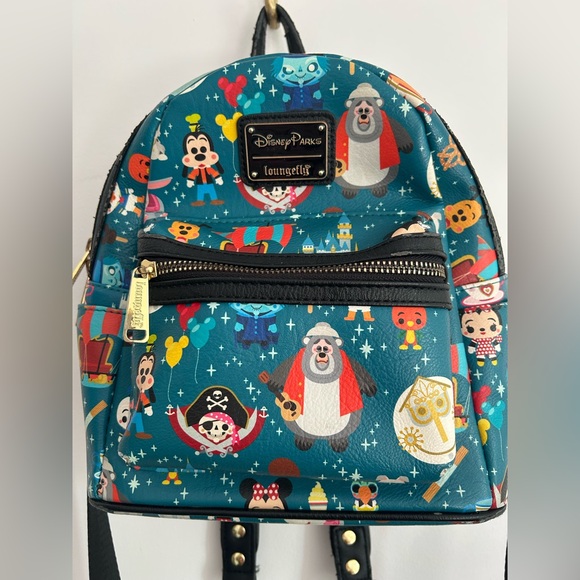Loungefly Multicolor Character Backpack - Picture 3 of 10